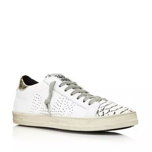 NIB P448 Neutral Snakeskin shoes, sz 37